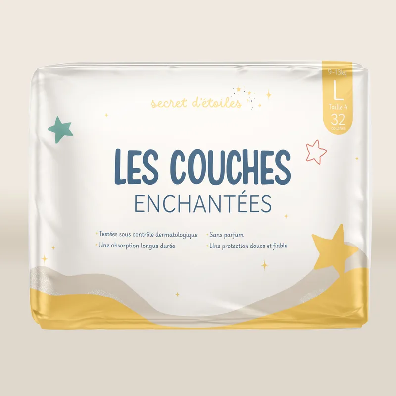 Couches Secret d'étoiles taille L