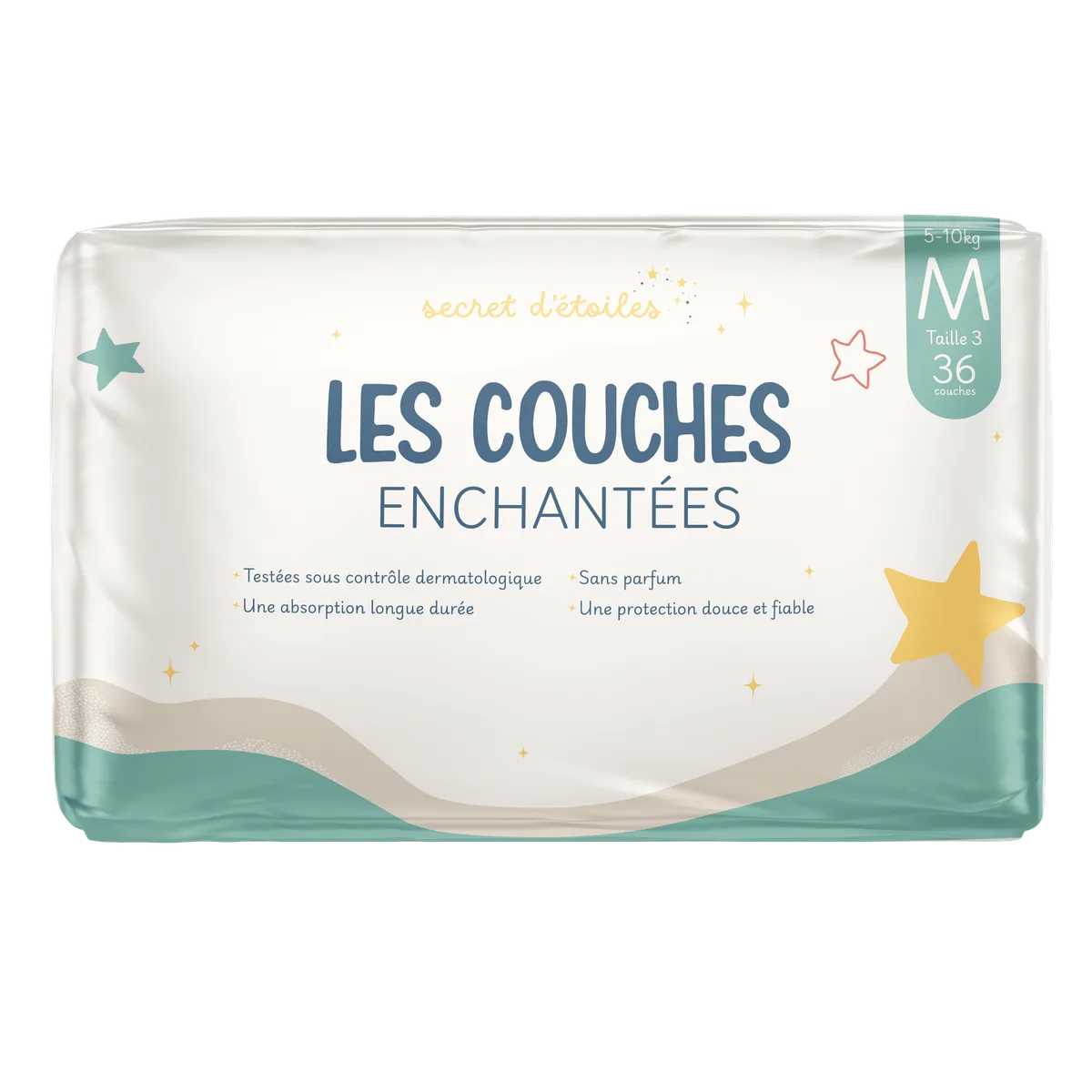 Paquet de couches Secret d'étoiles taille M