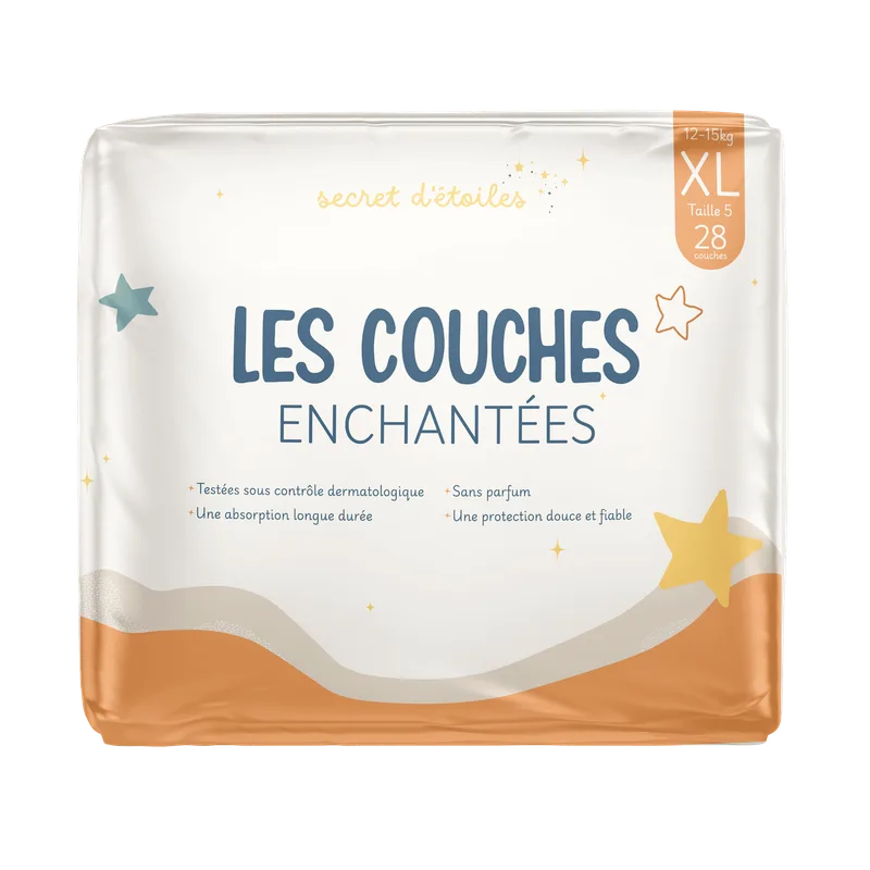 Couches Secret d'étoiles taille XL